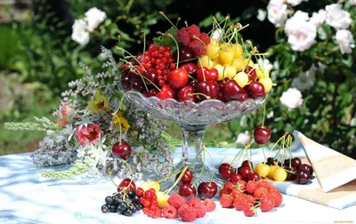 Фрукты ягоды: бесплатные обои для скачивания на рабочий стол