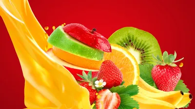 Фрукты ягоды: элегантные обои высокого качества для iPhone