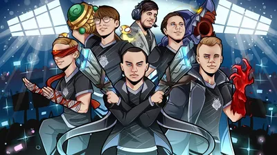 Фон G2 esports для iPhone: обои в высоком качестве