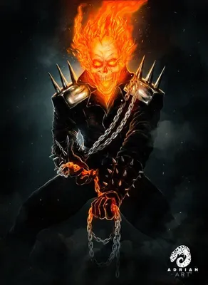 Обои Ghost Rider в высоком разрешении для Windows (JPG)