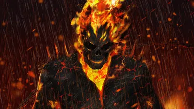 Обои Ghost Rider для телефона: выбери свой формат (PNG)