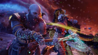 Обои god of war в стиле экшн: выберите размер