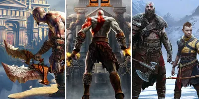 Фон с изображением god of war для iPhone и Android