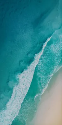 Голубой океан: Очарование волн на вашем экране