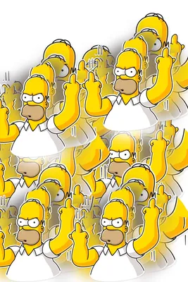 Гомер Симпсон – обои на телефон в формате jpg
