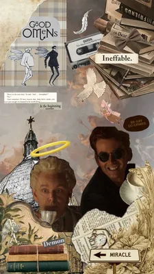 Обои на телефон Good Omens: Бесплатно и в высоком разрешении