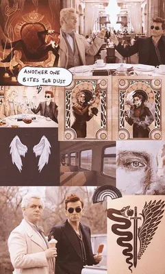 Обои Good Omens: Персонализируй свое устройство