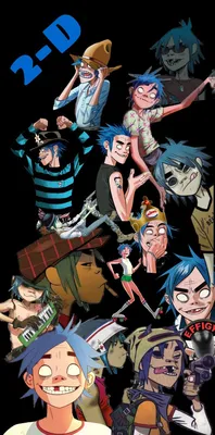 Обои Gorillaz для iPhone: скачать бесплатно