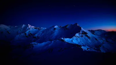 Горы ночью: фото на телефон в хорошем качестве