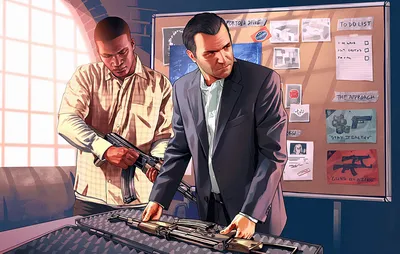 Фото игры Grand Theft Auto V в хорошем качестве для рабочего стола и мобильных устройств