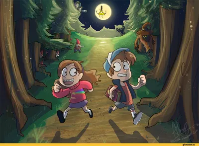 Gravity Falls: загадочные фотографии в jpg