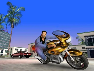 Обои GTA Vice City для iPhone - в формате png