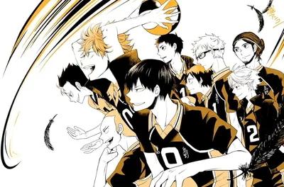 Обои Haikyuu: Размер изображения по вашему выбору