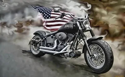 Фон Harley Davidson для вашего рабочего стола