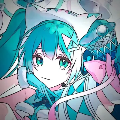 Hatsune Miku: обои для iPhone и Android