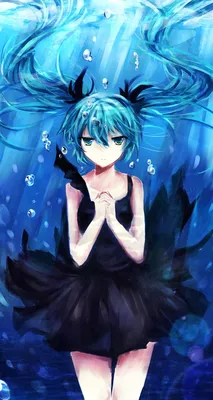 Скачать бесплатные обои с изображением Hatsune Miku