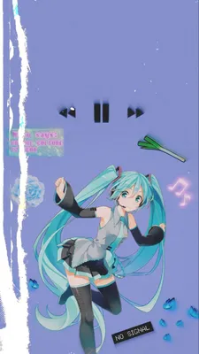 Hatsune Miku: обои для iPhone в хорошем качестве