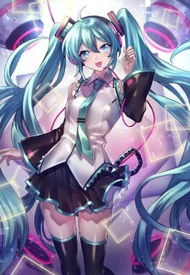 Скачать обои Hatsune Miku в формате jpg