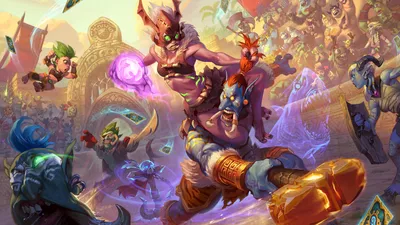 Обои на телефон Hearthstone 1280x720 в формате PNG