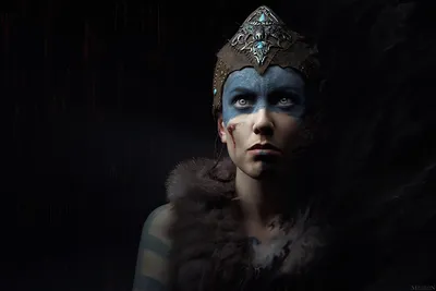 Hellblade: Обои на телефон и рабочий стол в PNG