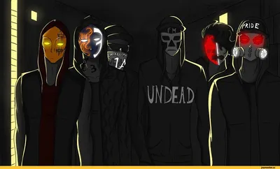 Фото Hollywood Undead: выберите формат изображения