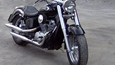 Обои на телефон с мотоциклом Honda Shadow: загадочность и адреналин