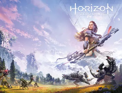 Horizon Zero Dawn - экшн обои для iPhone