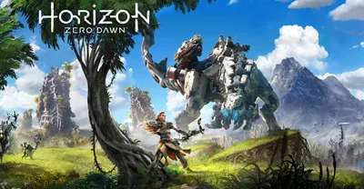 Фото игры Horizon Zero Dawn с возможностью выбора размера изображения