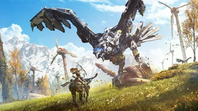 Фото игры Horizon Zero Dawn с высоким качеством изображения