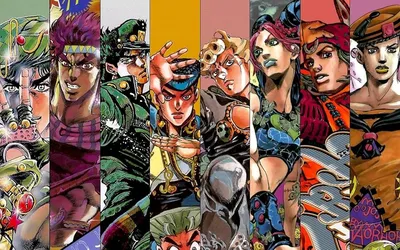 Jojo Bizarre Adventure: Эпические обои для телефона и рабочего стола