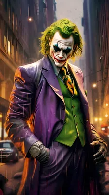 Фон joker для Android и iPhone с высоким разрешением