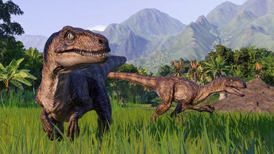 Скачай обои с изображением Jurassic World Evolution в формате png