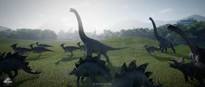 Jurassic World Evolution - скачать обои для Windows