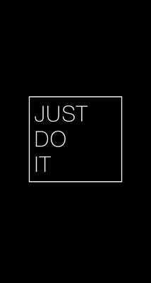 Just do it обои