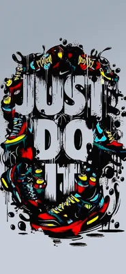 Обои Just Do It в хорошем качестве для телефона