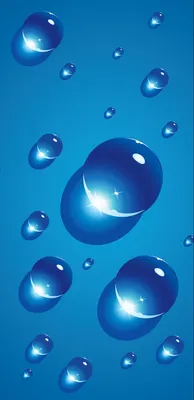 Капли воды: обои с прозрачным фоном для Windows