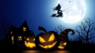 Скачать бесплатные обои Хэллоуина