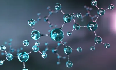 Фото Химия на телефон с элементами химических реакций