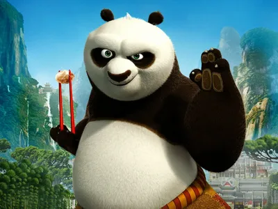 Обои Кунг фу панда - классный выбор для всех поклонников фильма