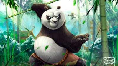 Кунг фу панда - обои, которые подарят вам хорошее настроение