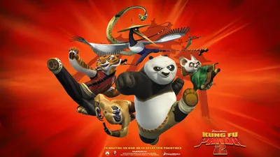 Кунг фу панда - обои с любимыми персонажами фильма