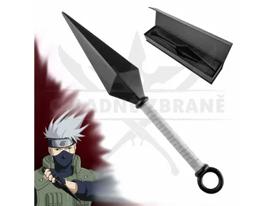 Kovový kunai \"KONOHA JONIN\" Naruto, 30 cm! | chladnezbrane.eu