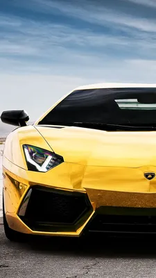 Обои Lamborghini Aventador в хорошем качестве для iPhone