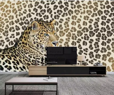 Фото с леопардовым принтом: обои на рабочий стол в высоком качестве