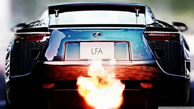 Обои Lexus LFA в высоком качестве для iPhone