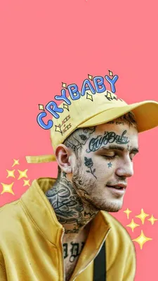 Lil Peep Bart в обоях: Фотографии в форматах JPG, PNG, WebP