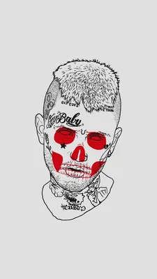 Обои Lil Peep Bart: Стильные фоны для вашего Windows