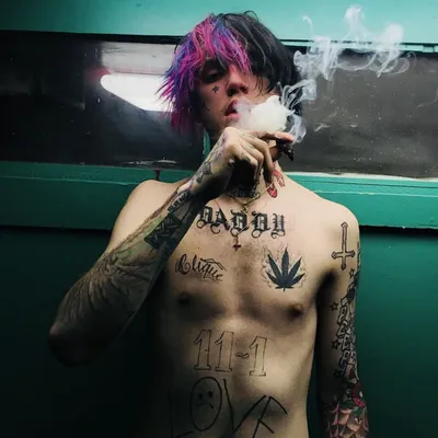 Обои Lil Peep Bart: Загрузка фонов в формате WebP