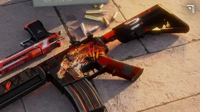 M4a4 Howl: Фон для рабочего стола в различных размерах