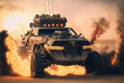 Mad Max: Фото на рабочий стол в WebP